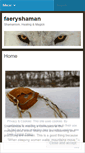 Mobile Screenshot of faeryshaman.wordpress.com