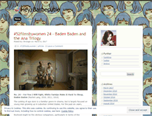 Tablet Screenshot of heybarbecutie.wordpress.com