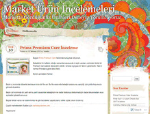 Tablet Screenshot of marketuruninceleme.wordpress.com