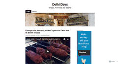 Desktop Screenshot of delhidays.wordpress.com