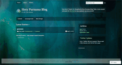 Desktop Screenshot of herypurnama.wordpress.com