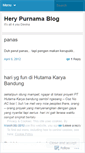 Mobile Screenshot of herypurnama.wordpress.com