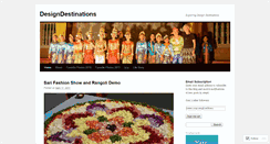 Desktop Screenshot of designdestinations.wordpress.com