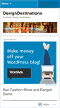 Mobile Screenshot of designdestinations.wordpress.com