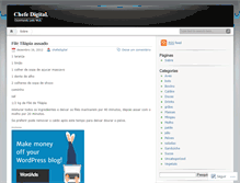 Tablet Screenshot of chefedigital.wordpress.com