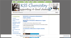 Desktop Screenshot of ks5chemistry.wordpress.com
