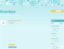 Tablet Screenshot of cramique.wordpress.com