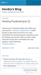 Mobile Screenshot of hendry777.wordpress.com
