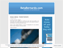 Tablet Screenshot of betabernardo.wordpress.com