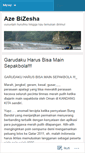 Mobile Screenshot of bizesha.wordpress.com