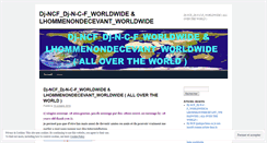 Desktop Screenshot of djncf.wordpress.com