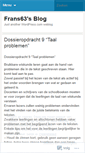 Mobile Screenshot of frans63.wordpress.com