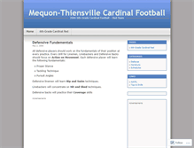 Tablet Screenshot of cardinals.wordpress.com