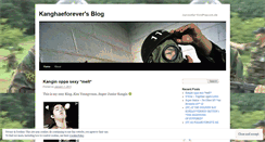 Desktop Screenshot of kanghaeforever.wordpress.com