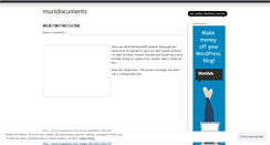 Desktop Screenshot of murtdocuments.wordpress.com