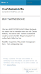 Mobile Screenshot of murtdocuments.wordpress.com