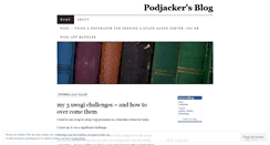 Desktop Screenshot of podjacker.wordpress.com