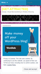 Mobile Screenshot of getattracted.wordpress.com