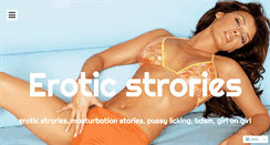 Desktop Screenshot of eroticstrories.wordpress.com