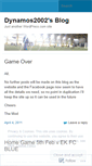 Mobile Screenshot of dynamos2002.wordpress.com