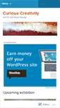 Mobile Screenshot of curiouscreativity.wordpress.com