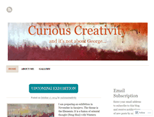 Tablet Screenshot of curiouscreativity.wordpress.com