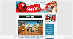 Desktop Screenshot of estudioreptil.wordpress.com
