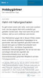 Mobile Screenshot of hobbygaertner.wordpress.com