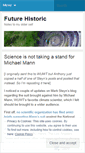 Mobile Screenshot of futurehistoric.wordpress.com