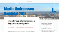 Desktop Screenshot of martinandreasson.wordpress.com