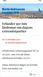 Mobile Screenshot of martinandreasson.wordpress.com