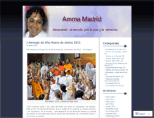 Tablet Screenshot of ammamadrid.wordpress.com