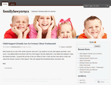 Tablet Screenshot of familylawyer911.wordpress.com