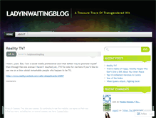 Tablet Screenshot of ladyinwaitingblog.wordpress.com