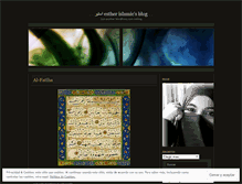 Tablet Screenshot of esthermuslima.wordpress.com
