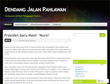 Tablet Screenshot of dendangjalanpahlawan.wordpress.com