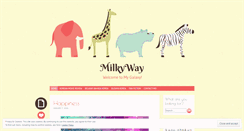 Desktop Screenshot of milkypudding.wordpress.com