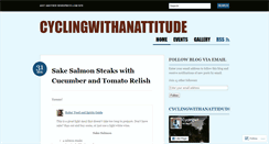 Desktop Screenshot of cyclingwithanattitude.wordpress.com