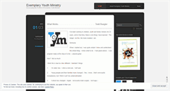 Desktop Screenshot of exemplarym.wordpress.com