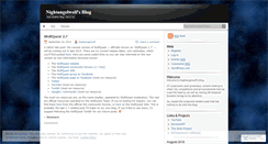 Desktop Screenshot of nightangelwolf.wordpress.com