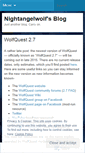Mobile Screenshot of nightangelwolf.wordpress.com