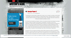 Desktop Screenshot of nestorhg.wordpress.com