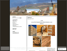 Tablet Screenshot of mccomblumber.wordpress.com