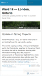 Mobile Screenshot of londonward14.wordpress.com