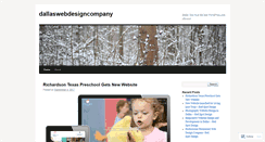 Desktop Screenshot of dallaswebdesigncompany.wordpress.com