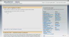 Desktop Screenshot of albadistrict.wordpress.com
