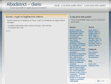 Tablet Screenshot of albadistrict.wordpress.com