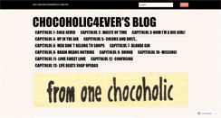 Desktop Screenshot of chocoholic4ever.wordpress.com