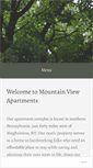 Mobile Screenshot of mountainviewmanor.wordpress.com