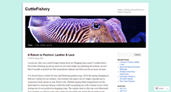 Desktop Screenshot of cuttlefishery.wordpress.com